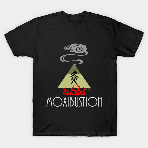 Moxibustion (traditional Chinese medicine) T-Shirt by telberry